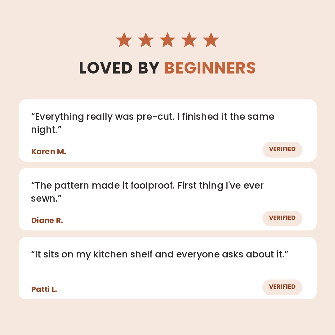 Customer reviews of the Mouseling DIY mouse plushie sewing kit